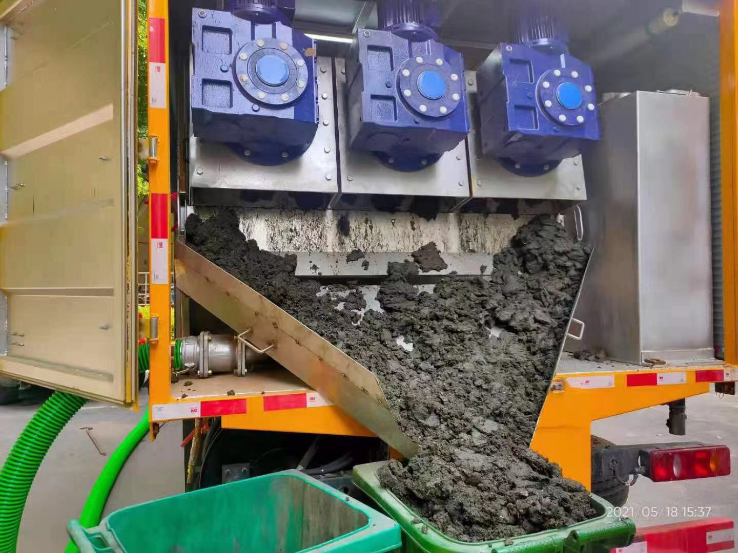 固阳化粪池清掏城市维护站-泥浆净化干湿分离处理